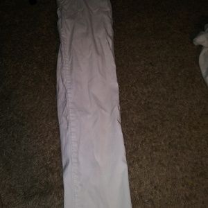 White skinny jeans